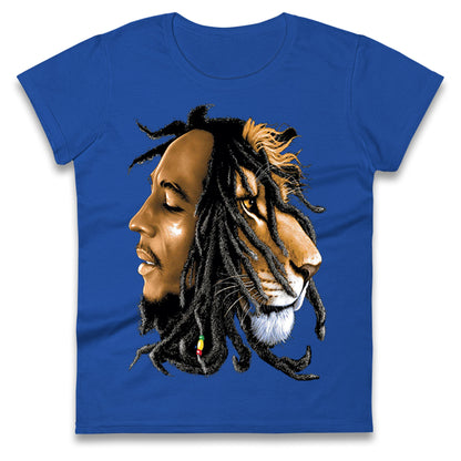 Bob Marley Lion Ladies Shirt