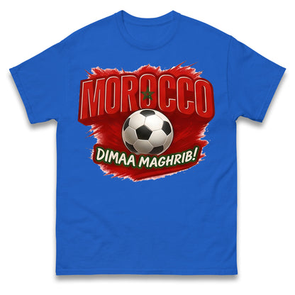 Morocco Retro World Cup T Shirt