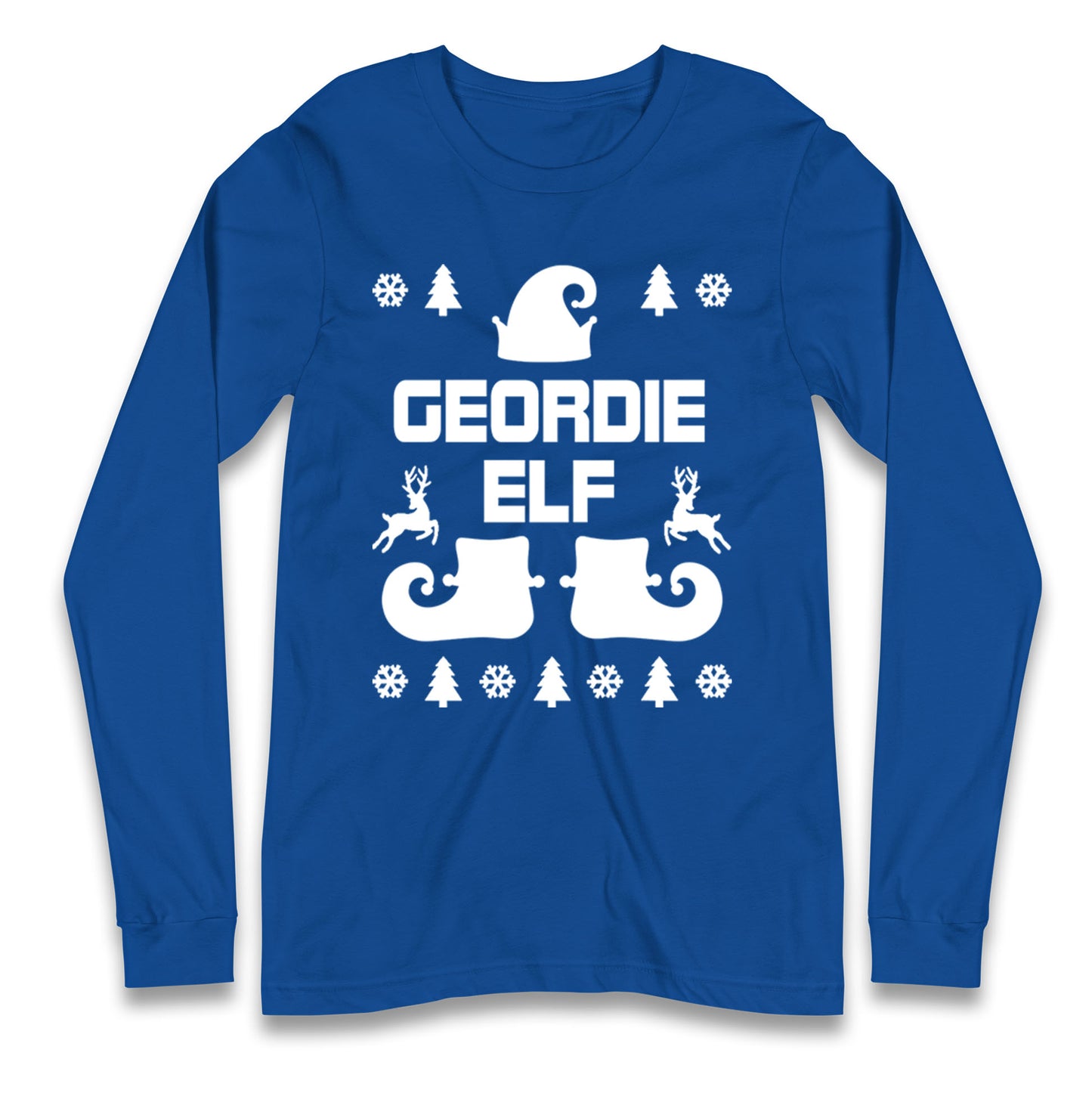 Geordie Christmas Longsleeve T Shirt