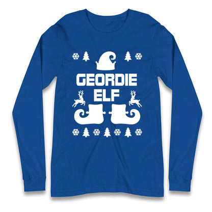 Geordie Christmas Longsleeve T Shirt
