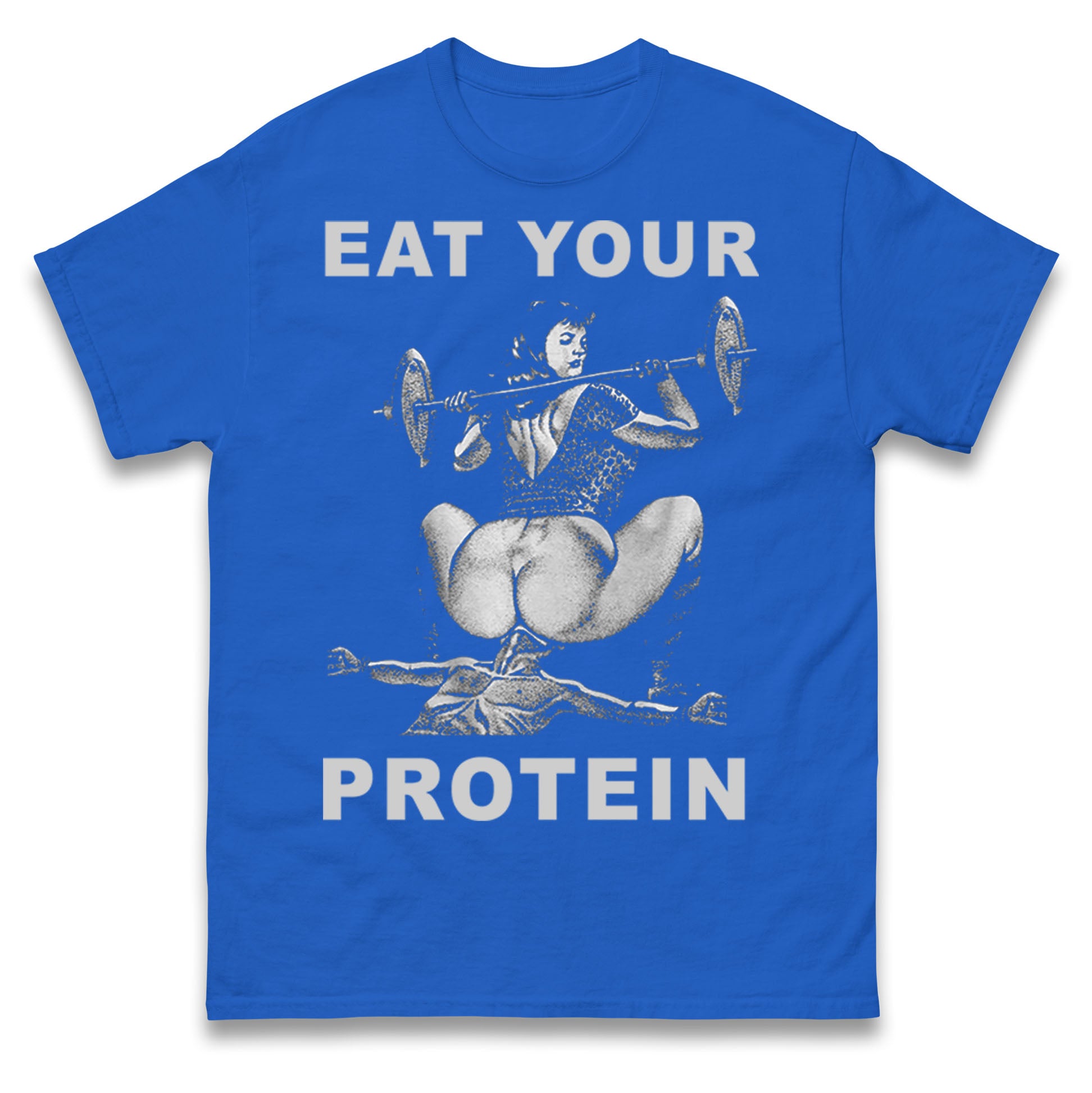 Breakfast Of Champions Eat Your Protein SarcasticT Shirt