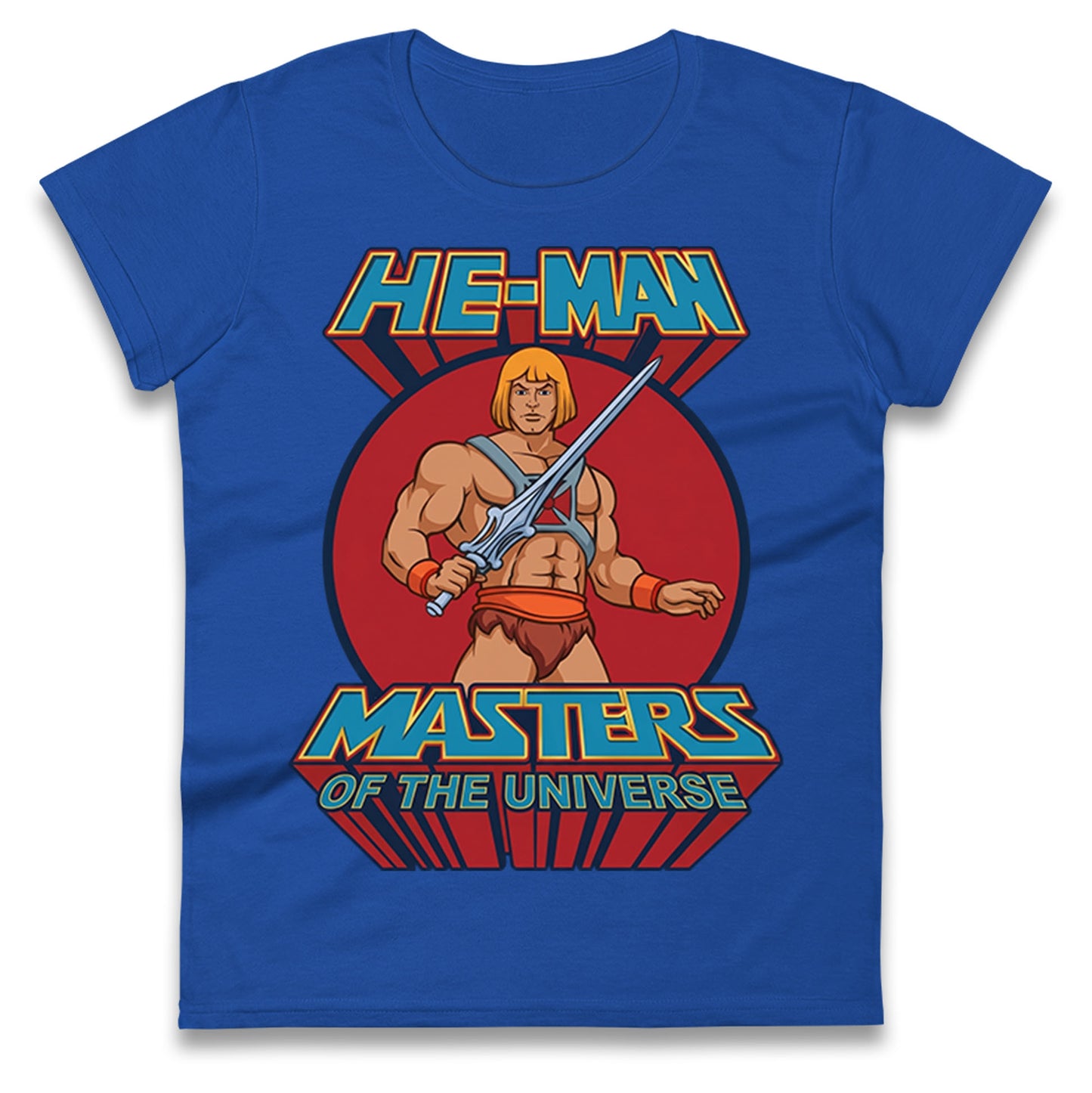 He-Man Anime Ladies T Shirt