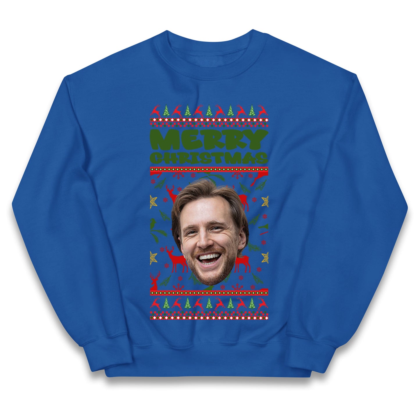 Personalise Merry Christmas Jumper
