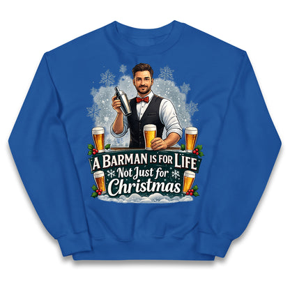 Barman Christmas Kids Jumper
