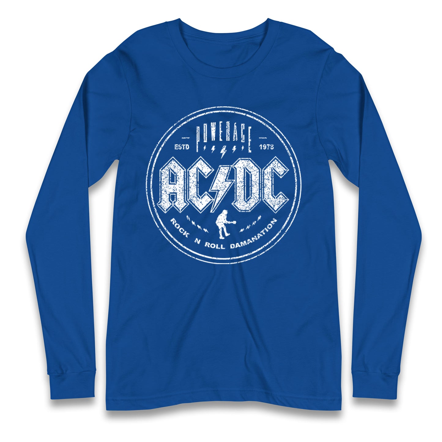 ACDC Rock N Roll Domination Longsleeve T Shirt