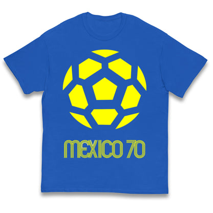 Mexico 1970 World Cup Kids T Shirt 