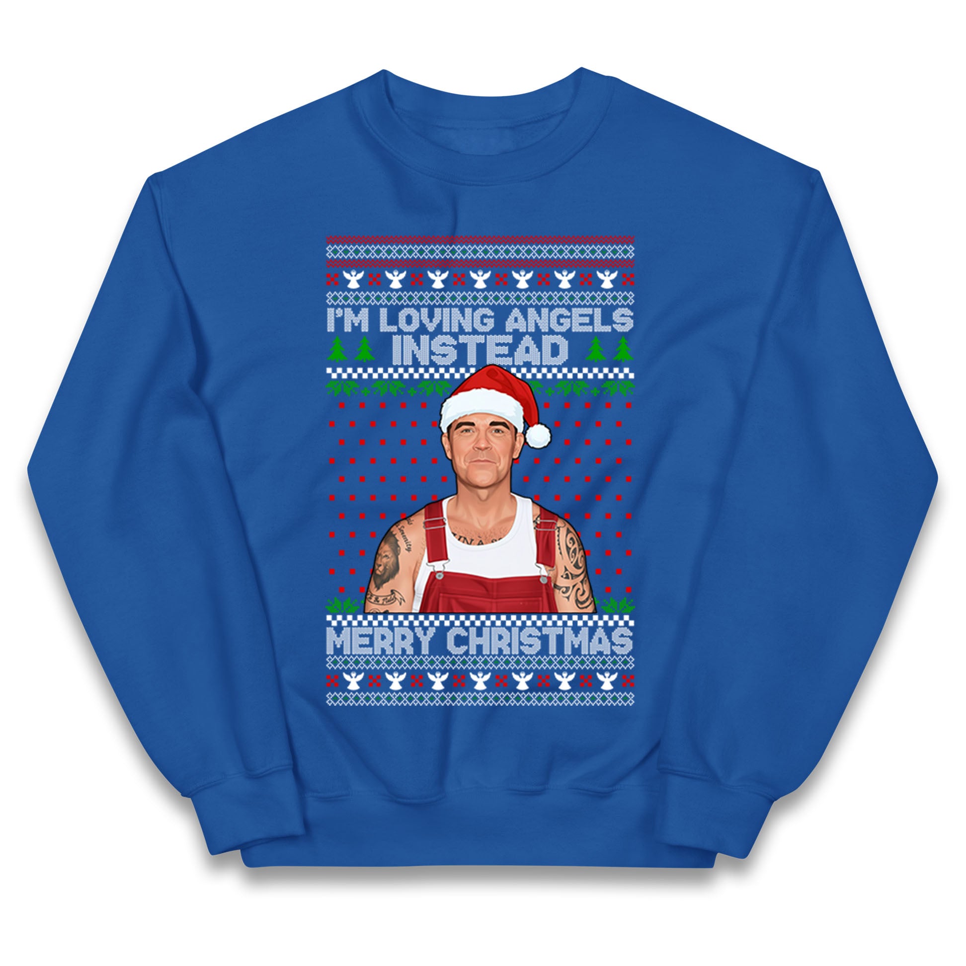Robbie Williams Christmas Kids Jumper