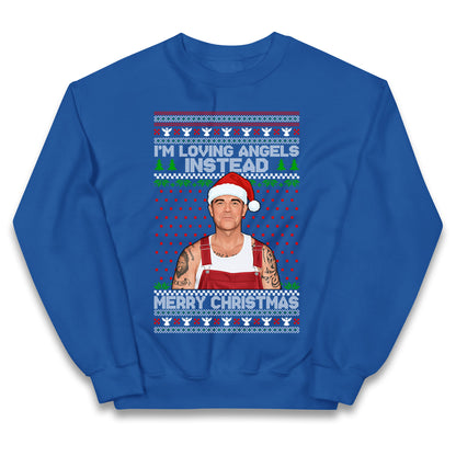 Robbie Williams Christmas Kids Jumper