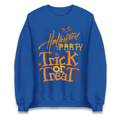 Halloween Party Trick Or Treat Unisex Sweatshirt