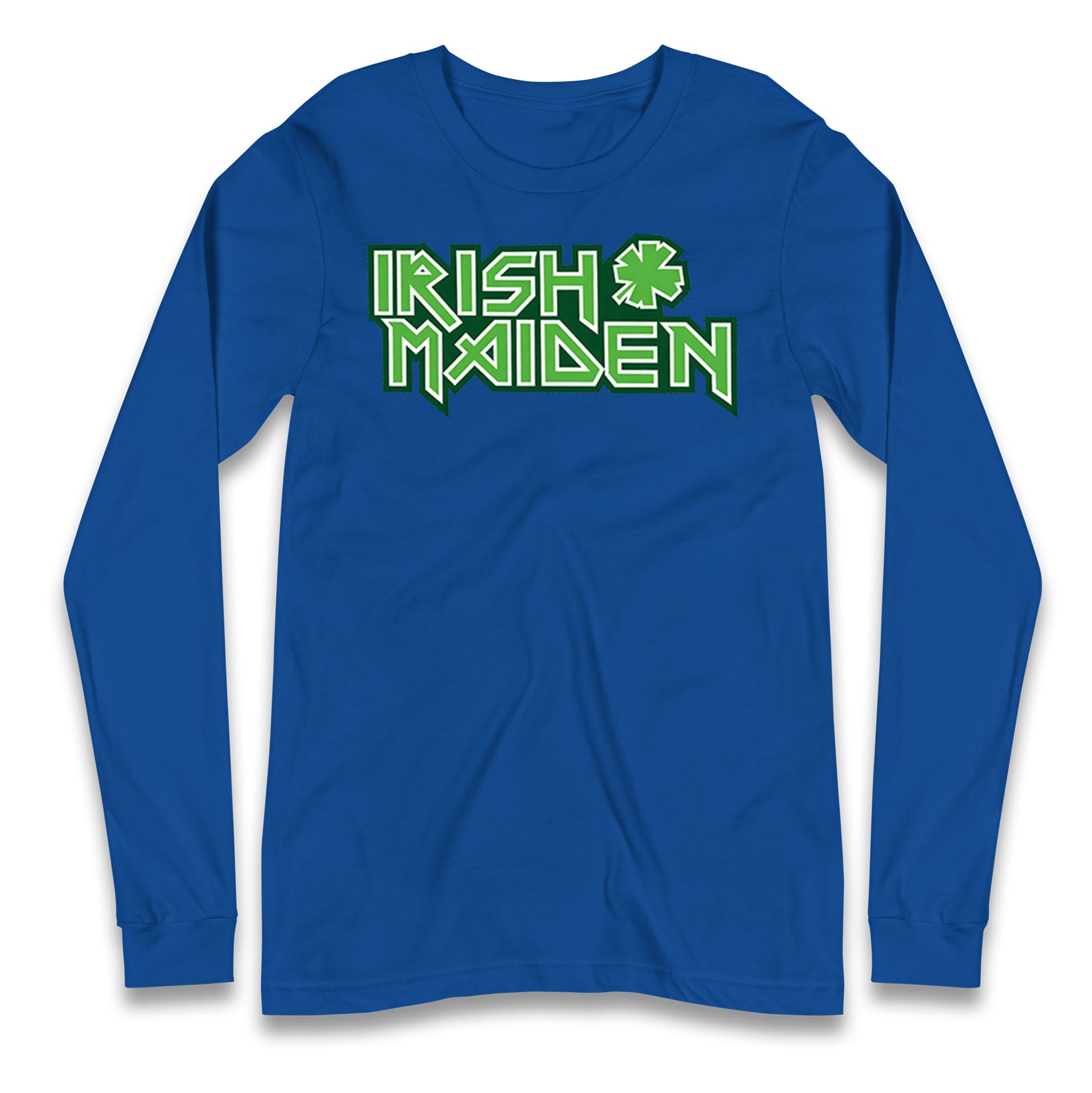 Irish Maiden St Patricks Day Longsleeve T Shirt 