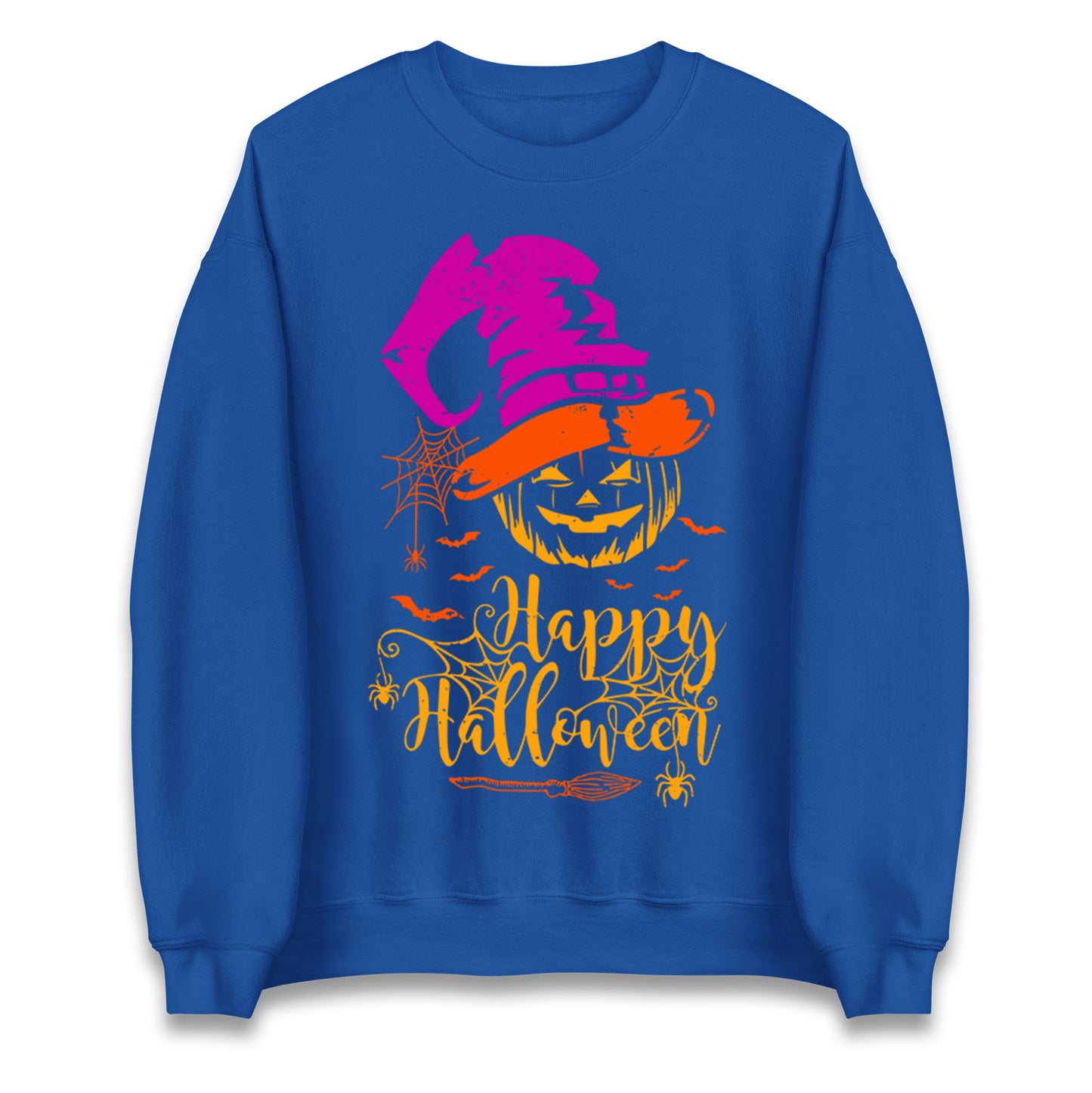 Spooky Pumpkin Happy Halloween Sweatshirt
