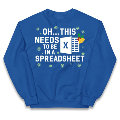 Excel Christmas Kids Jumper