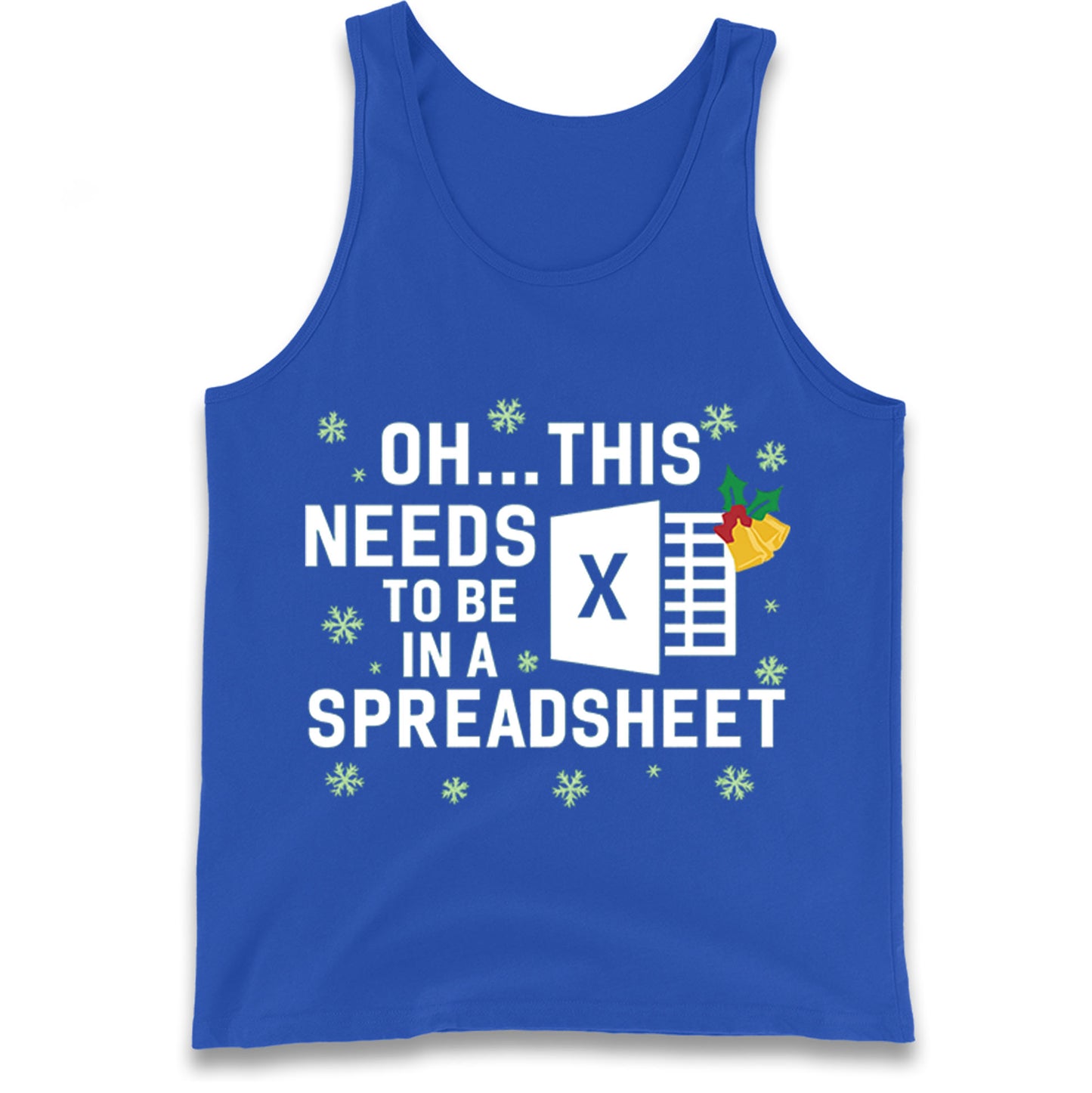 Excel Christmas Tank Top