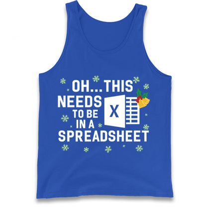 Excel Christmas Tank Top