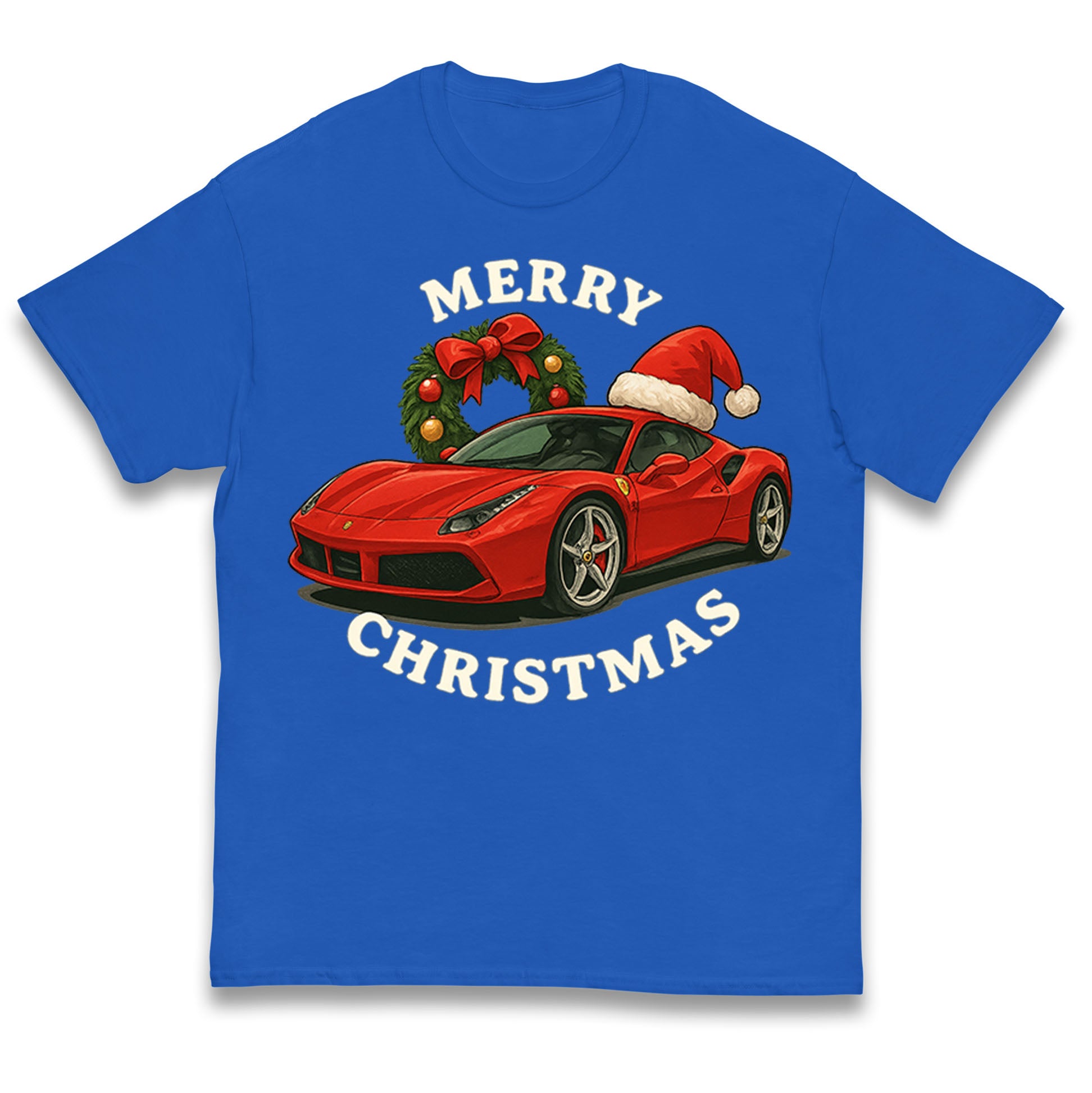 Ferrari Christmas Kids T Shirt