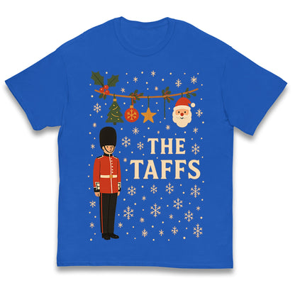 The Taffs Welsh Guards Christmas Kids T Shirt