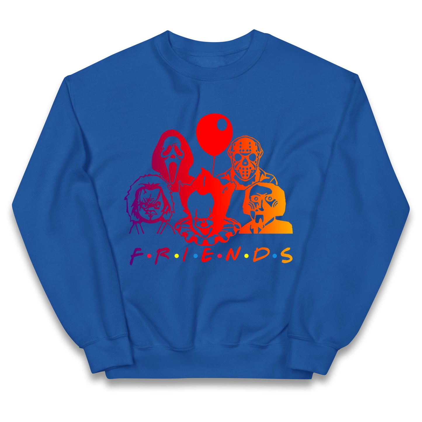 Super Villains Friends Halloween Kids Jumper