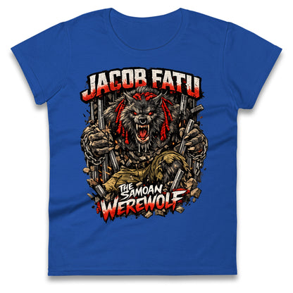 Jacob Fatu The Samoan Werewolf Ladies Shirt