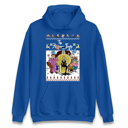 Scary Addams Christmas Hoodie