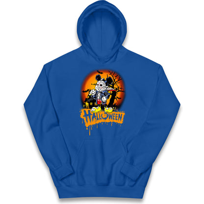 Mickey Mouse Haunted Halloween Hoodie
