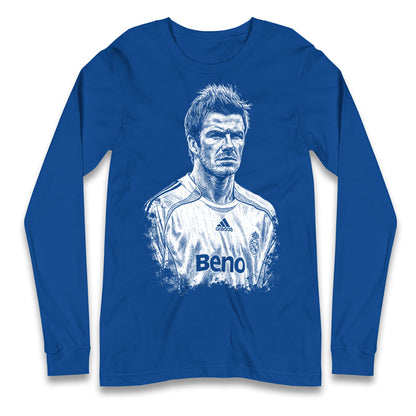 Beckham United Longsleeve T Shirt