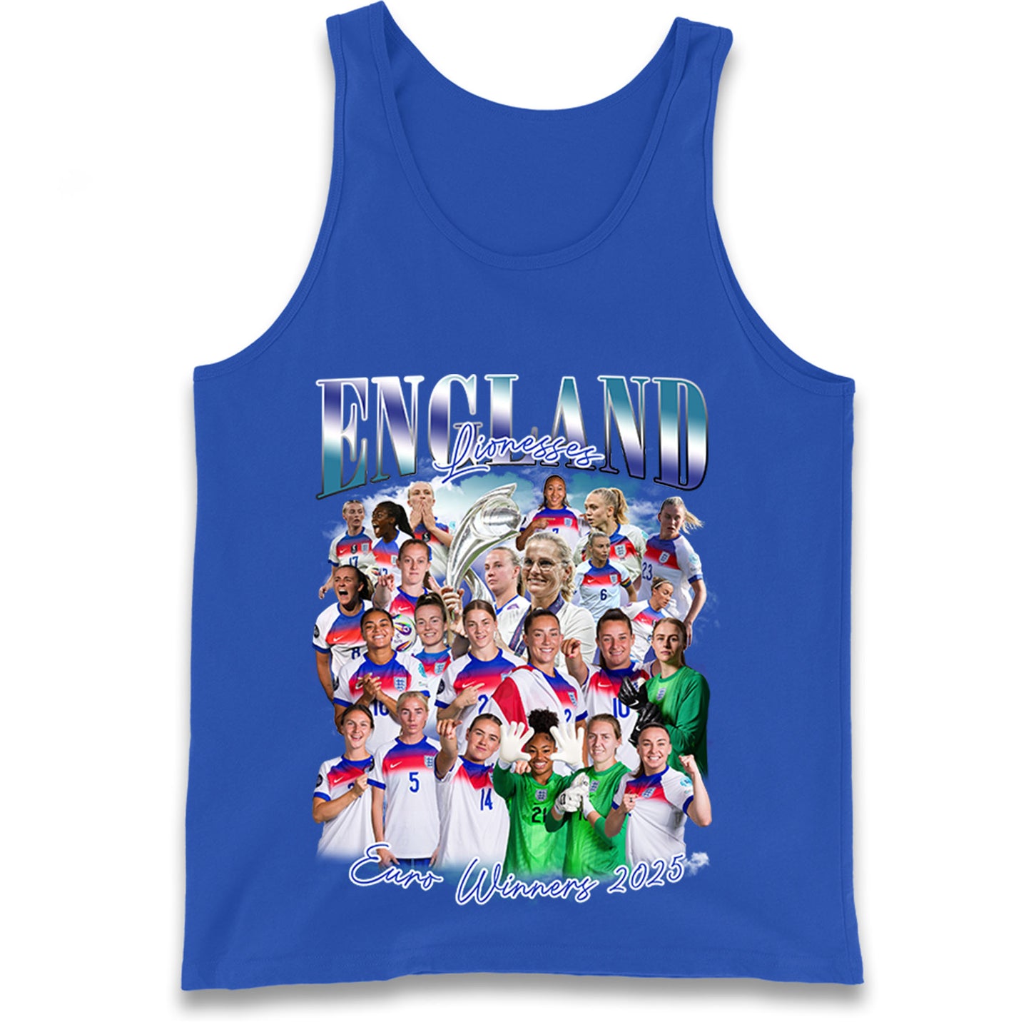 England Women's Football Team Tank Top