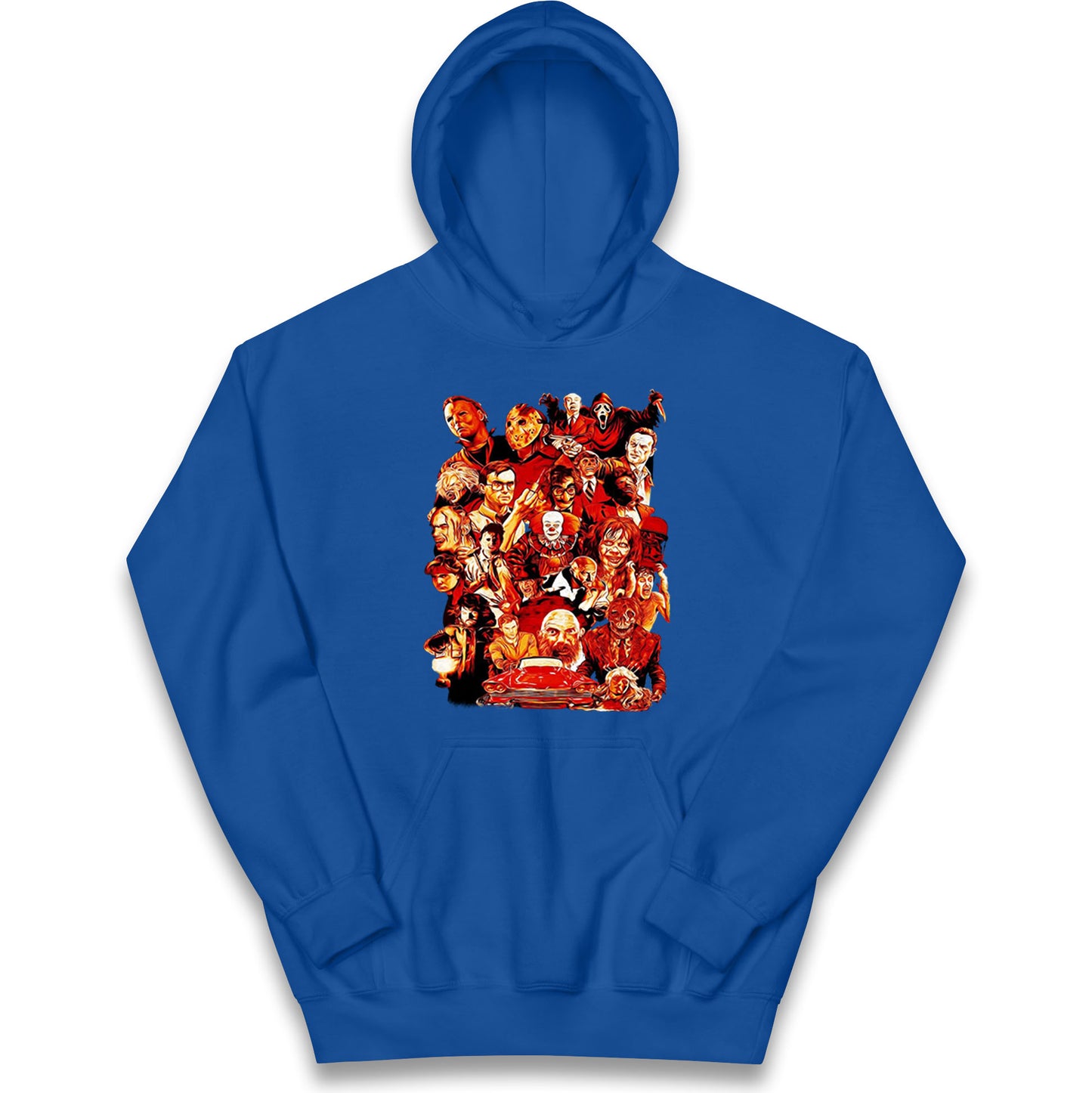 Horror Characters Halloween Kids Hoodie