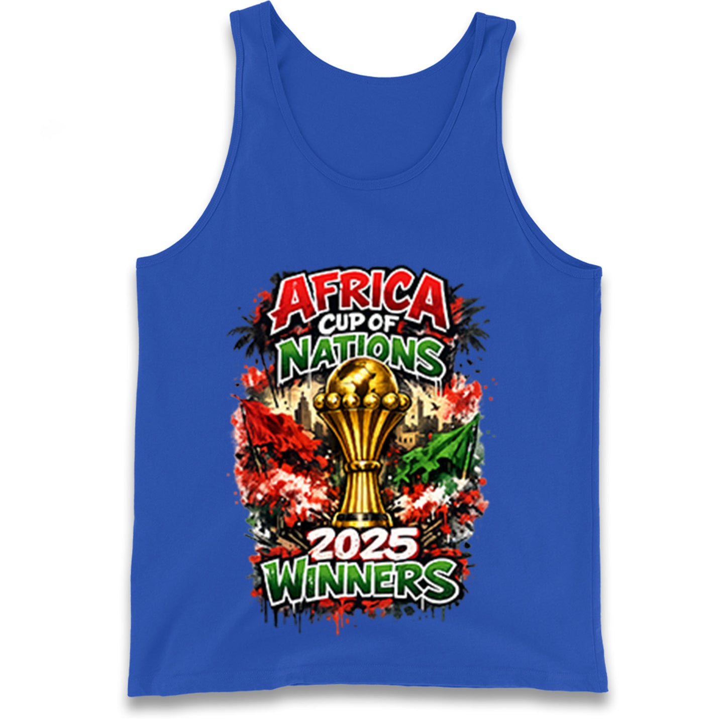 Morocco Africa Cup Of Nations Winners 2025 Tank Top