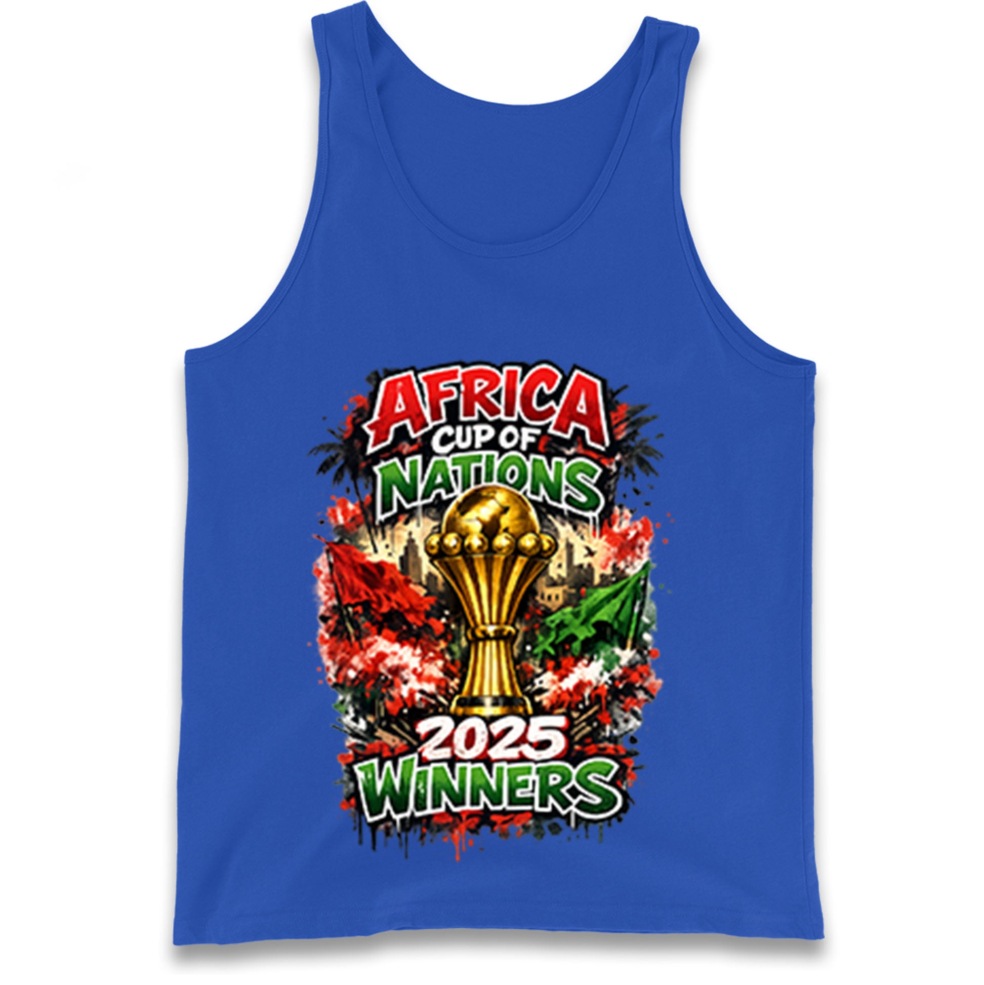 Morocco Africa Cup Of Nations Winners 2025 Tank Top