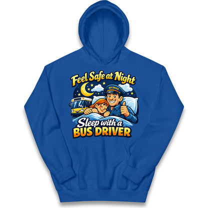 Bus Driver Job Title Kids Hoodie