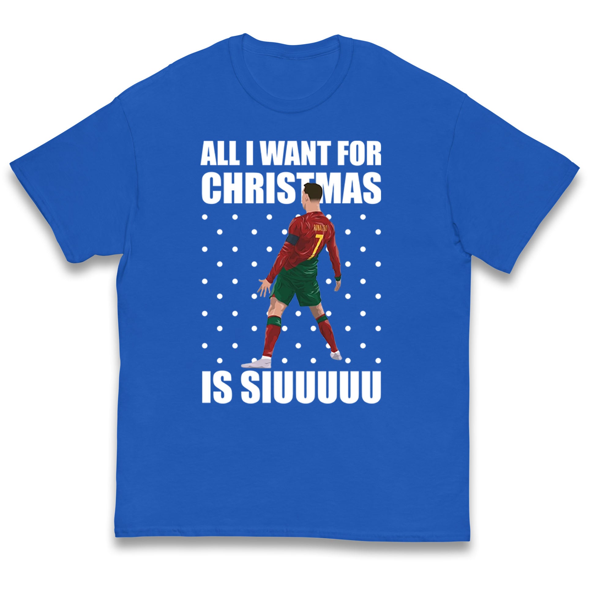 ronaldo christmas t shirt
