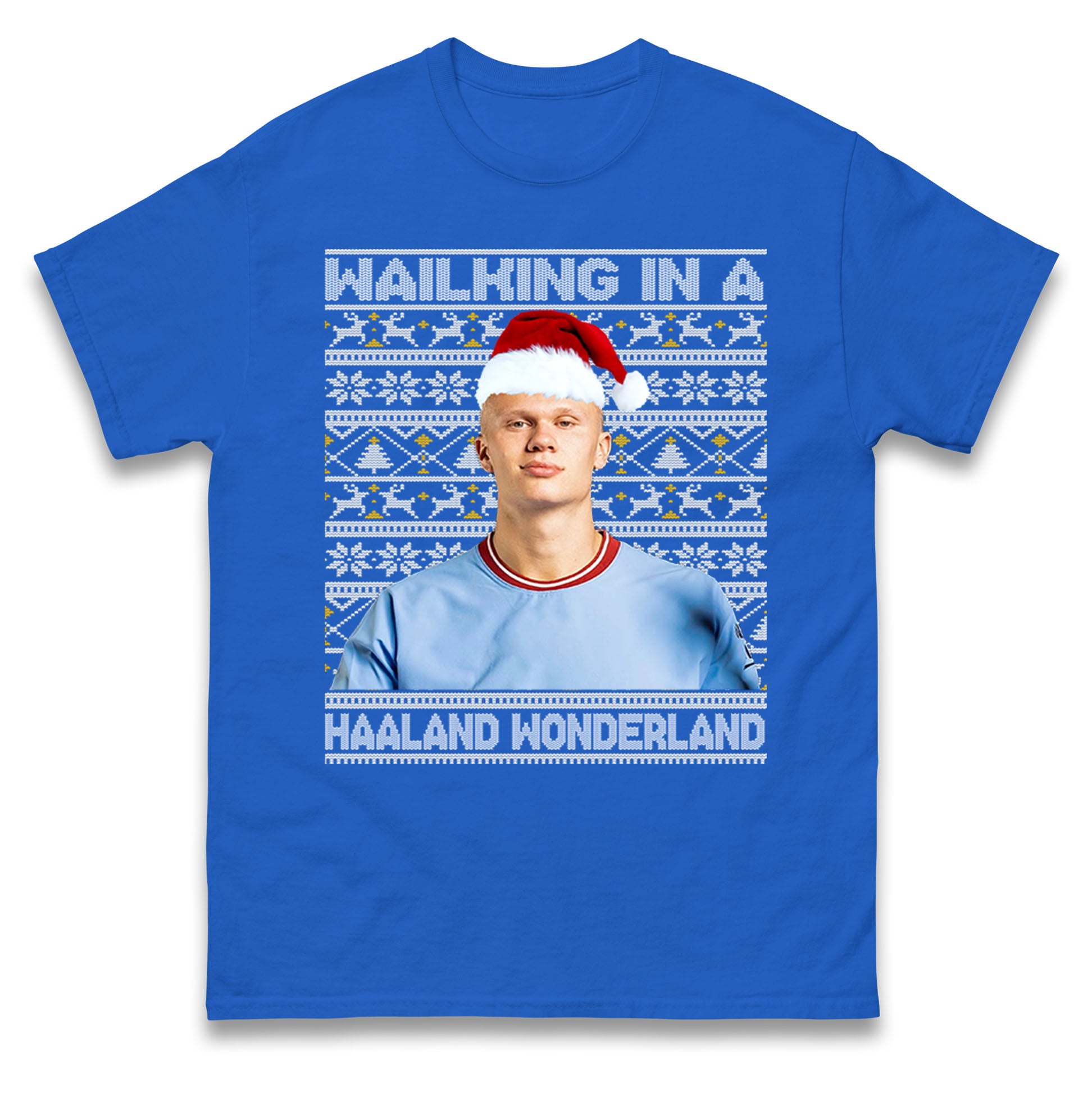 erling haaland christmas t shirt
