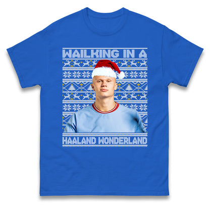 erling haaland christmas t shirt