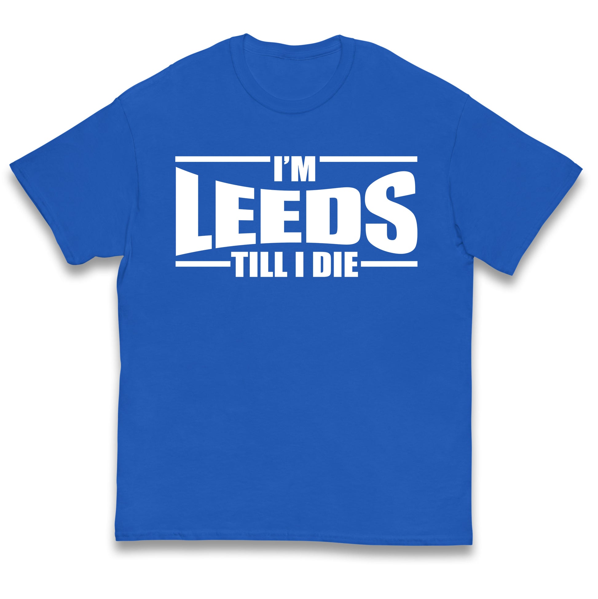 Leeds Till I Die Football Kids T Shirt