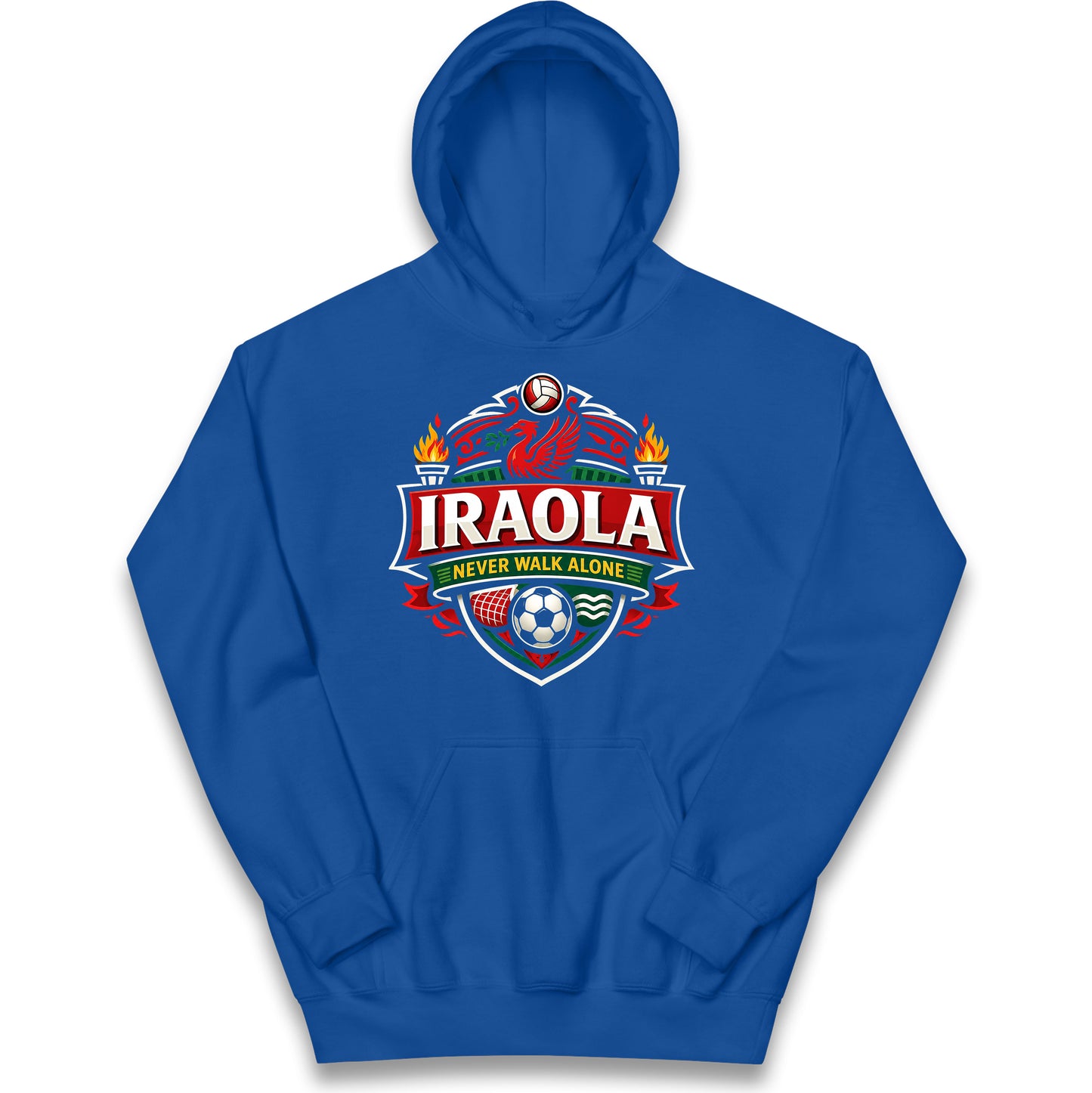 Andoni Iraola Never Walk Alone Kids Hoodie