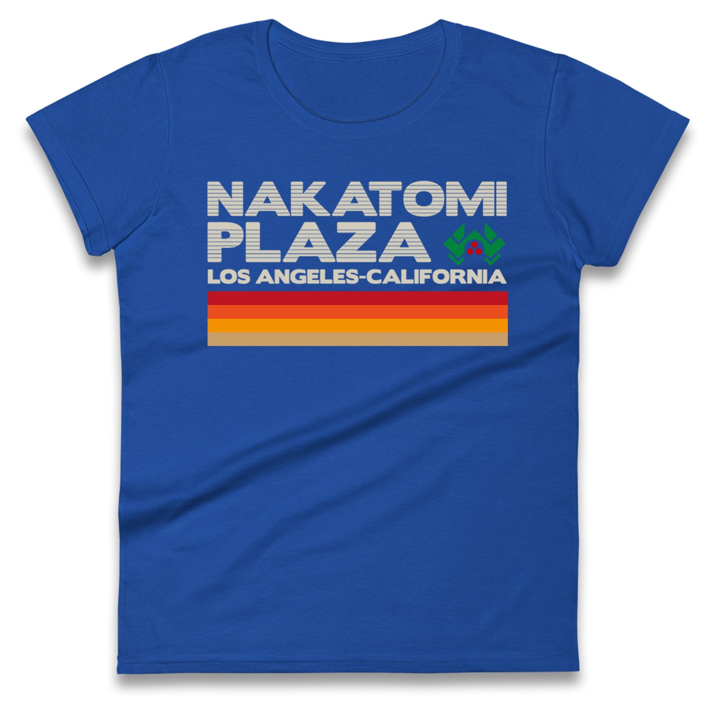 nakatomi plaza vintage womens t shirt