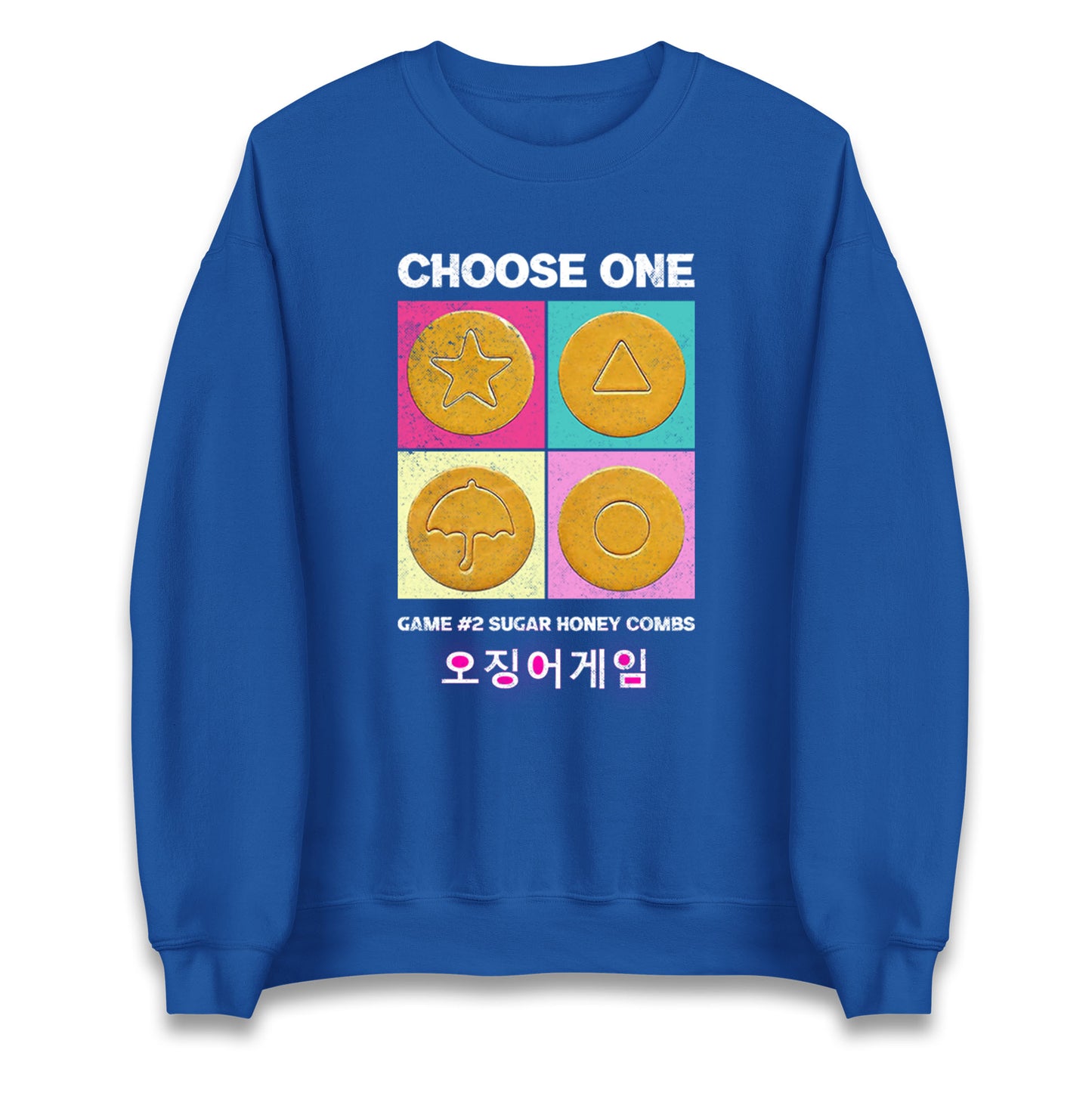 Squid Game Sugar Honey Comb's Cookie's Sweatshirt