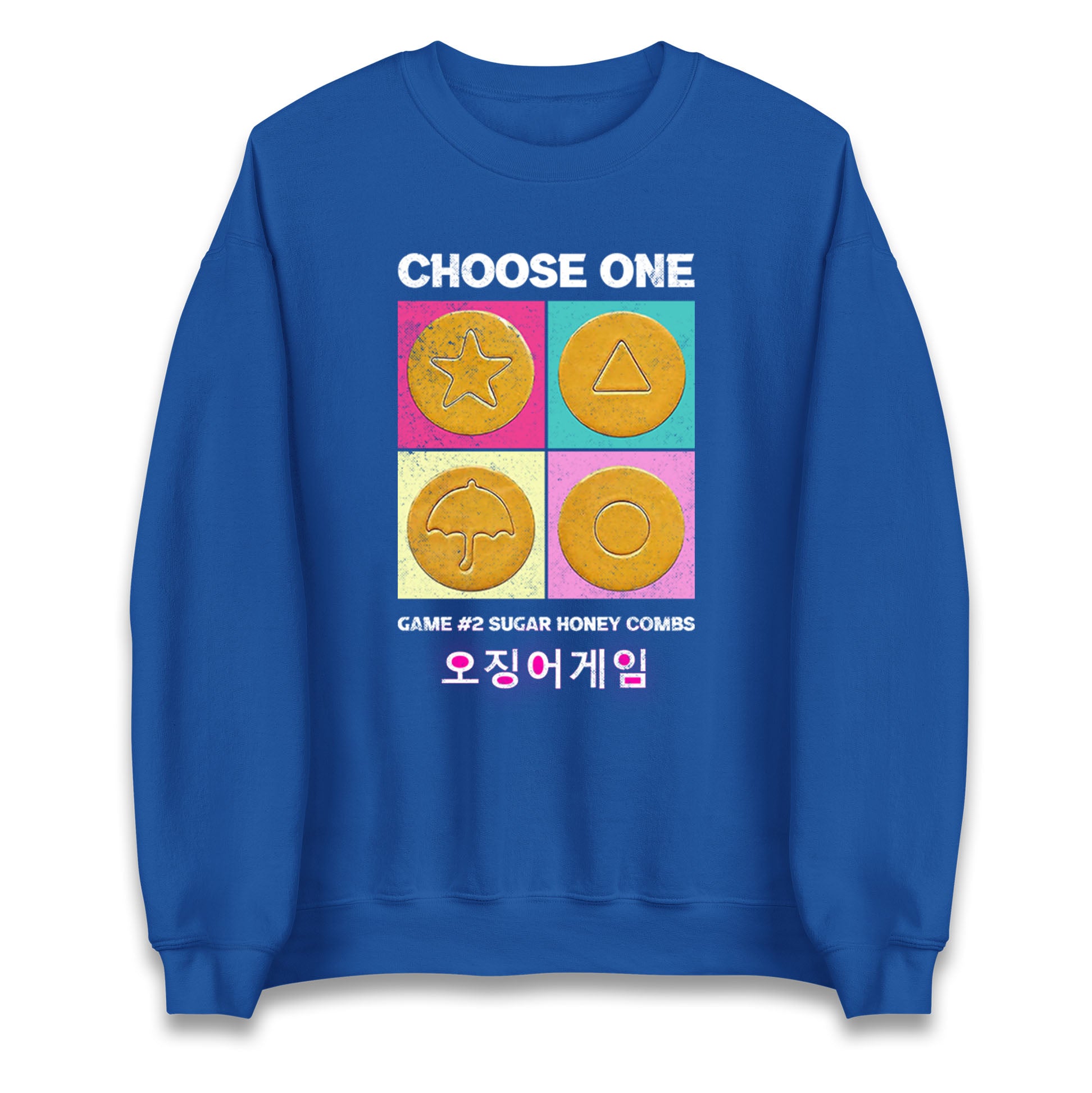Squid Game Sugar Honey Comb's Cookie's Sweatshirt