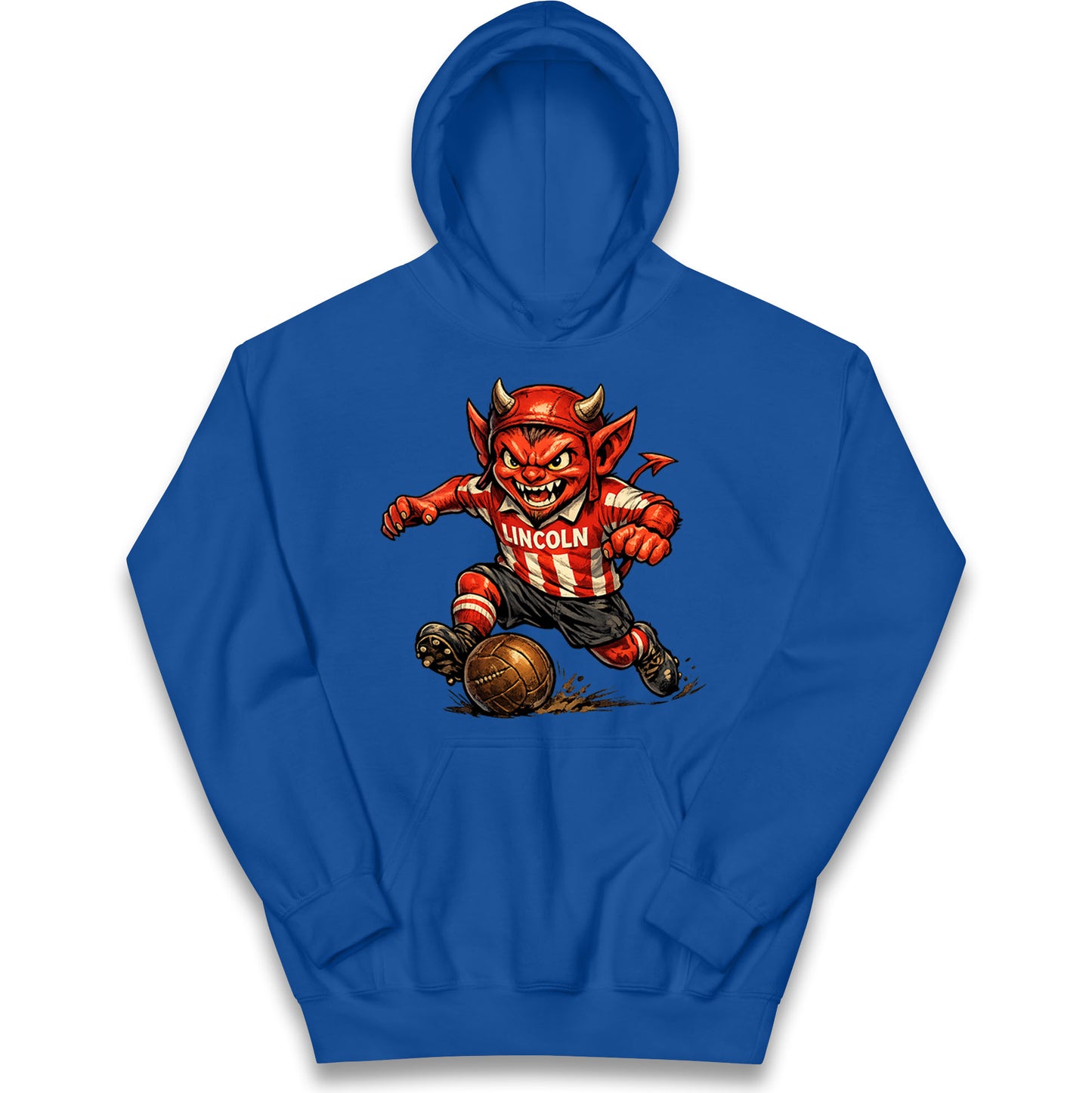 Vintage Lincoln City Kids Hoodie