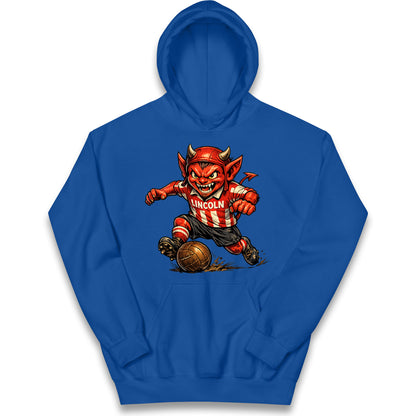 Vintage Lincoln City Kids Hoodie