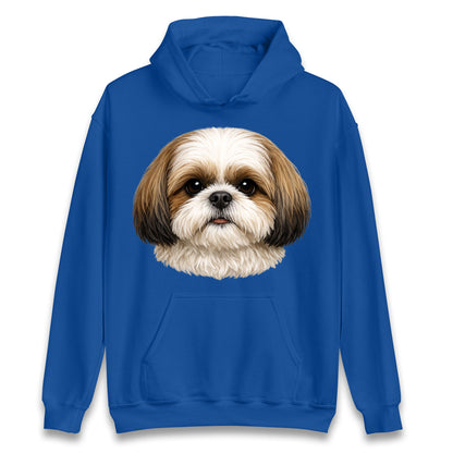 Shih Tzu Face Hoodie