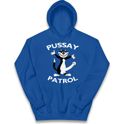 Pussay Patrol Kids Hoodie