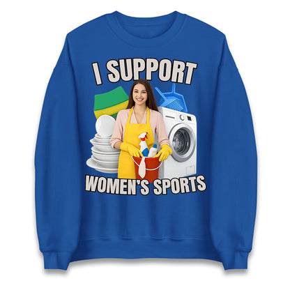 I Support Women's Sports Jumper