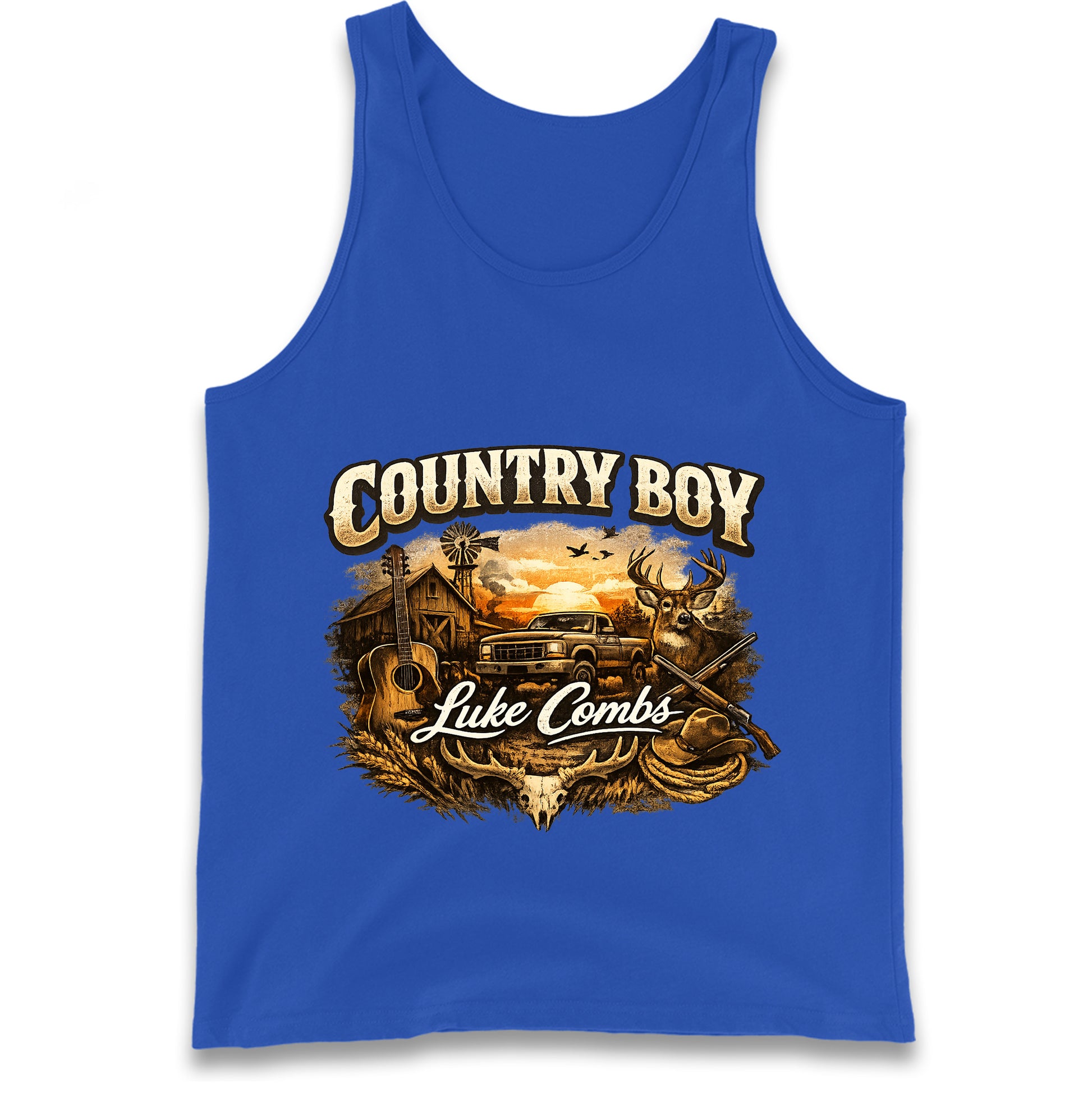 Luke Combs Country Music Tank Top
