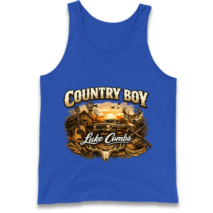 Luke Combs Country Music Tank Top