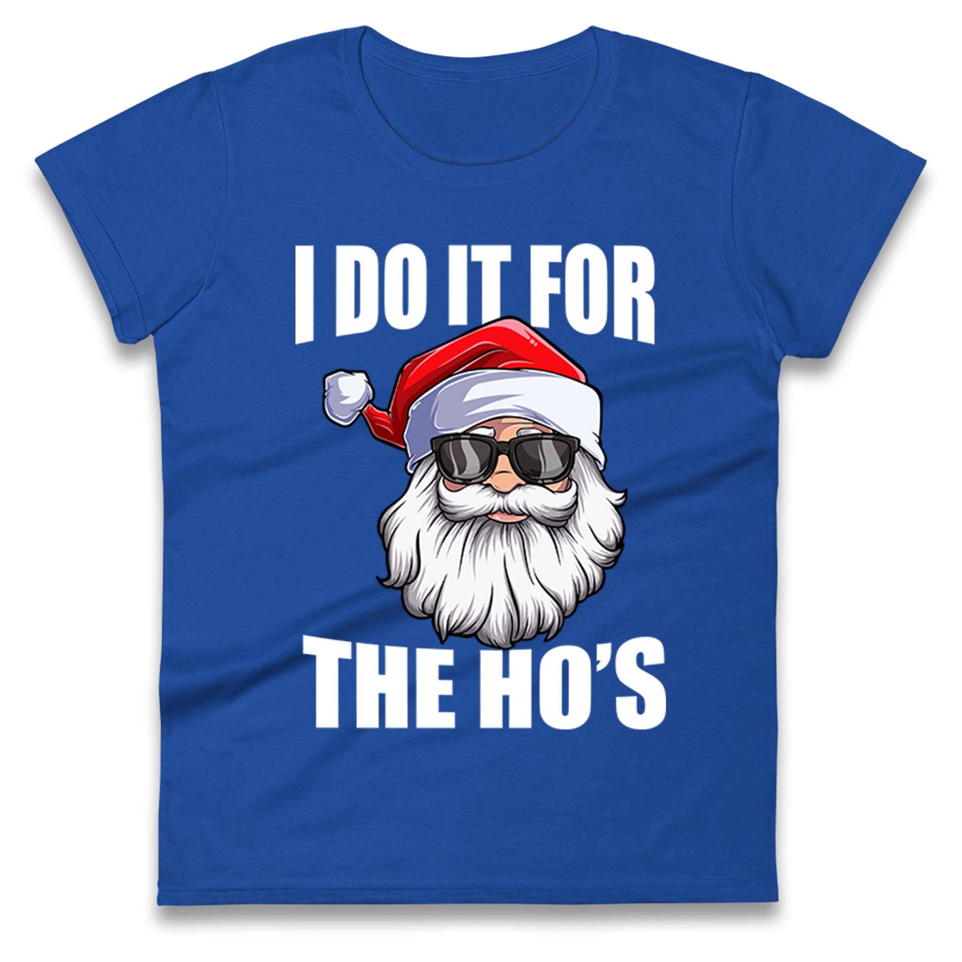 Ho Ho Ho Christmas Ladies T Shirt