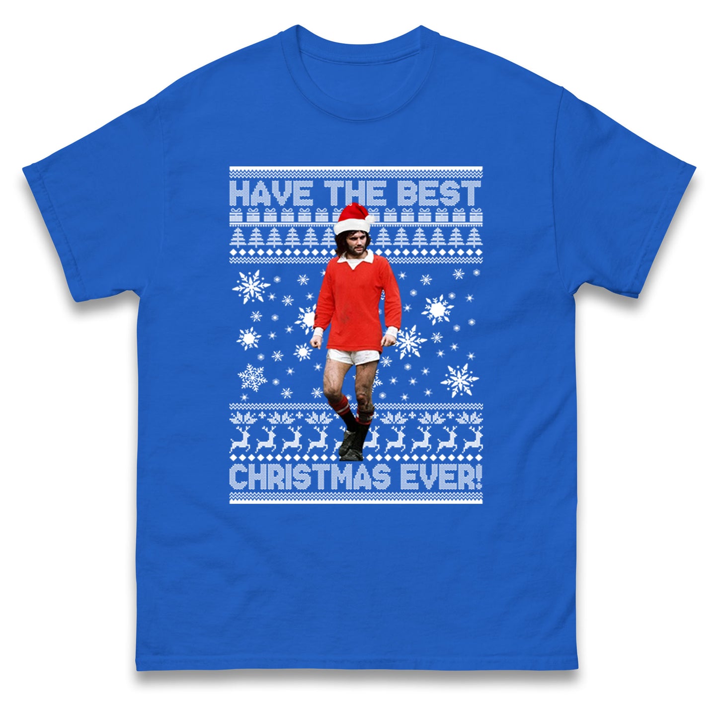 Christmas George Best T Shirt