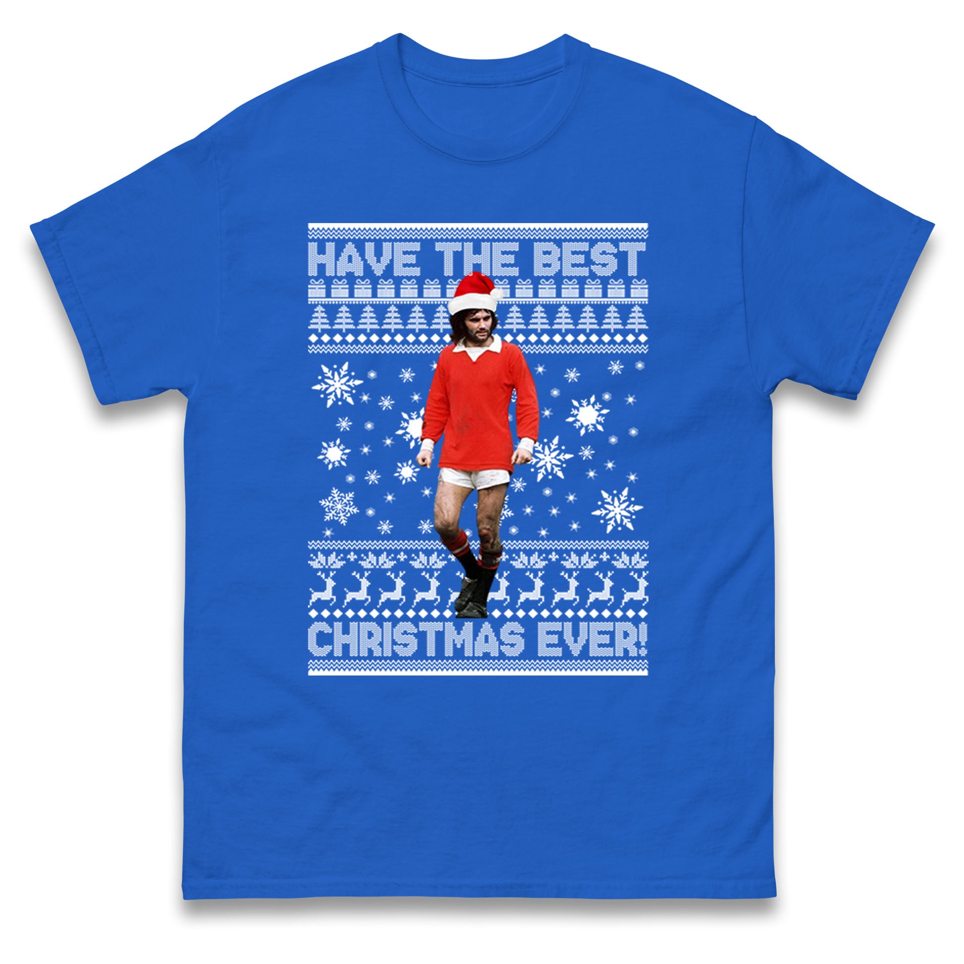 Christmas George Best T Shirt