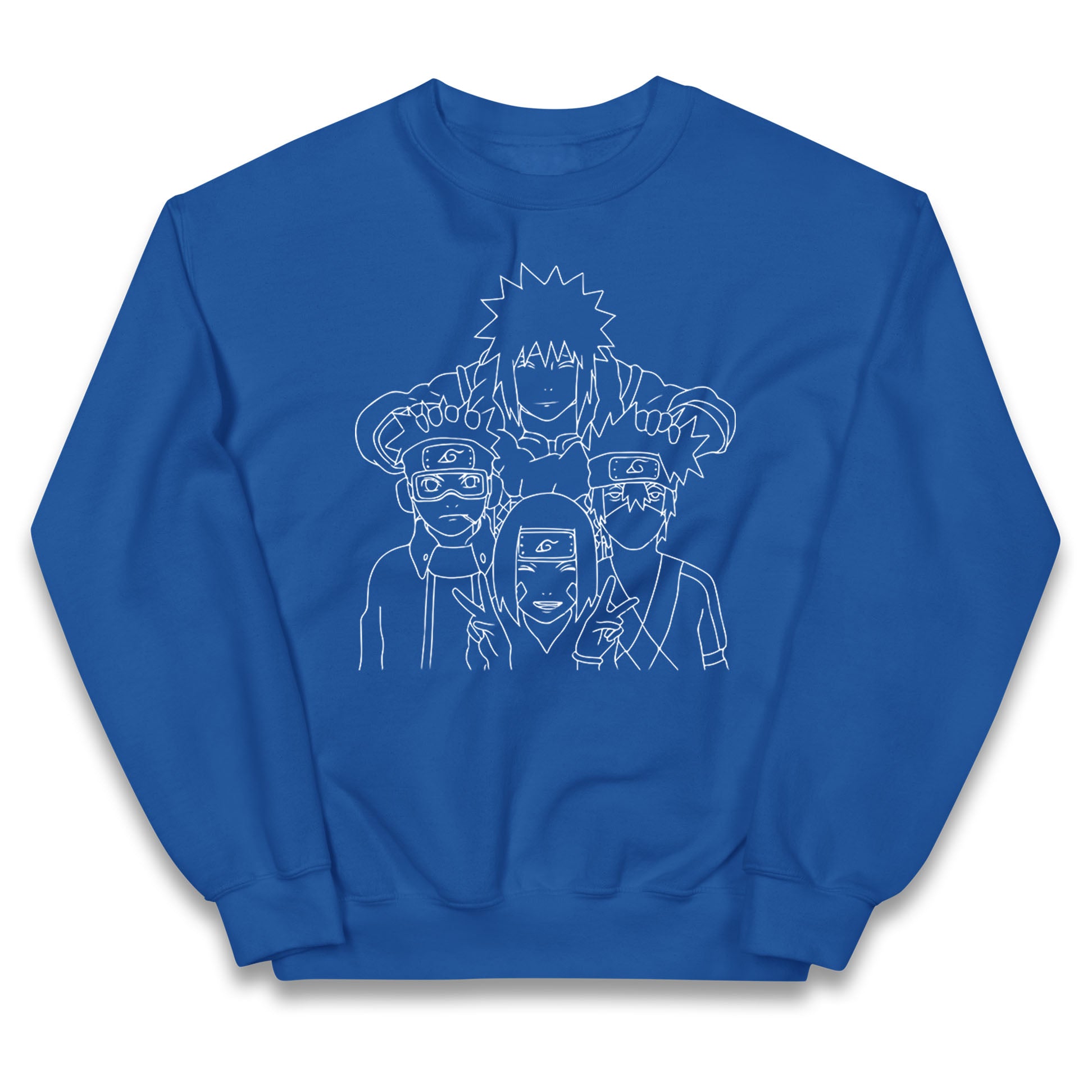 Naruto Shippuden jumper Minato Namikaze Kakashi Hatake Obito Uchiha Rin Nohara Top