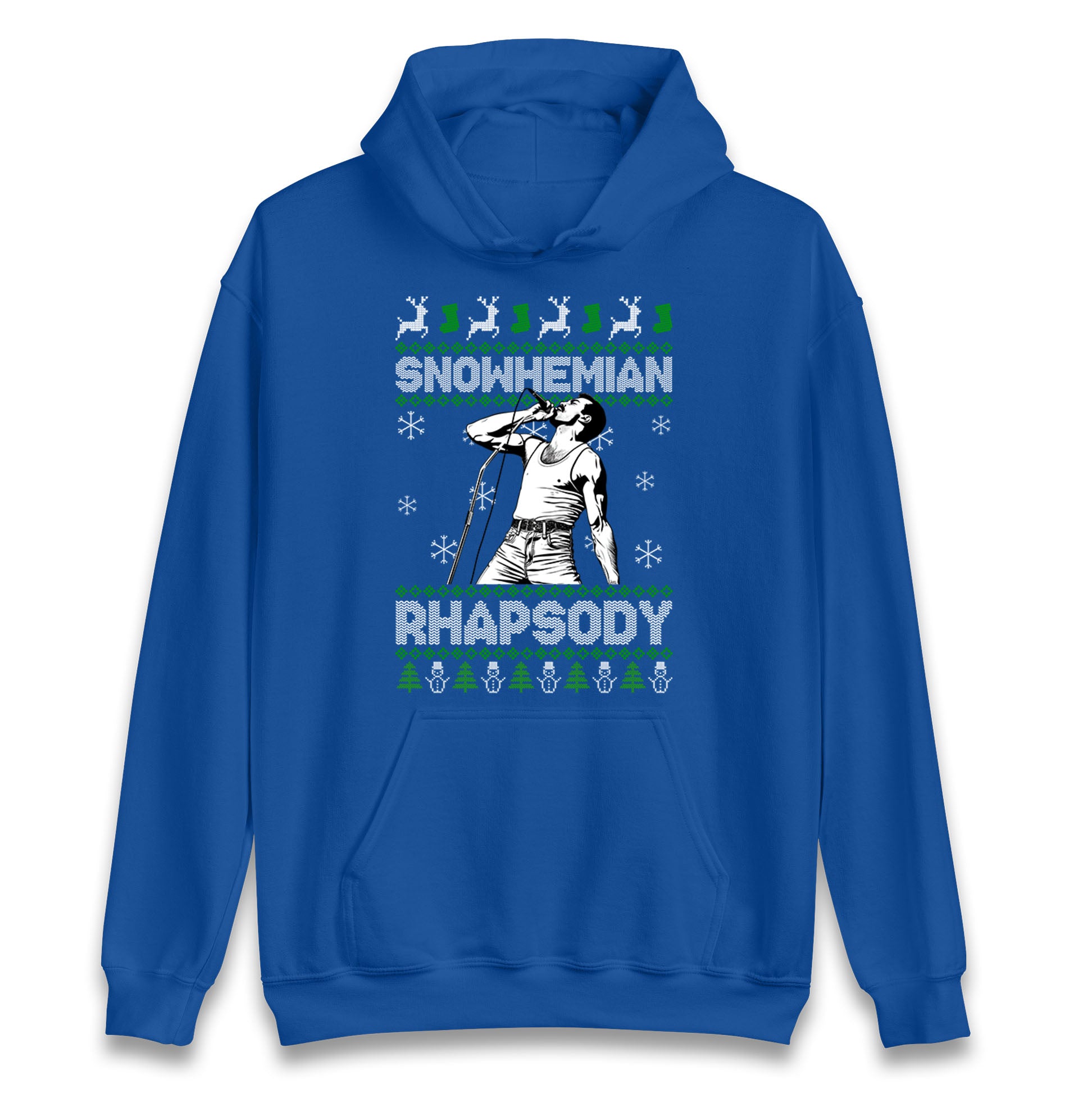 Freddie Mercury Christmas Hoodie